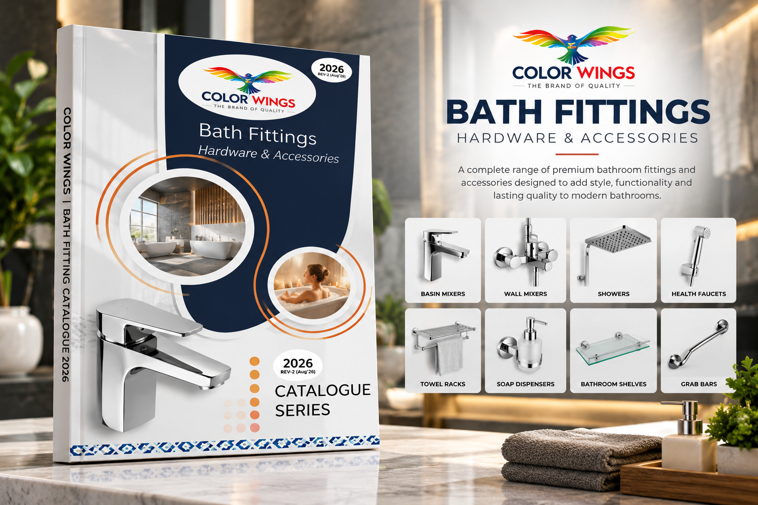 Color Wings Bath Fittings Catalogue